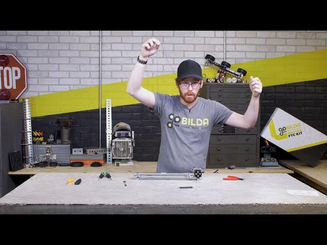 Driving Linear Slides using Extension and Retraction Cable (Viper Slide Kit Rigging Guide)