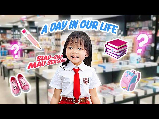 YUKA-CHAN BELANJA ALAT TULIS DAN PERLENGKAPAN BUAT MASUK SEKOLAH! | a day in our life