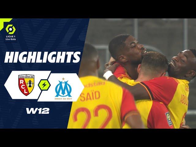 RC LENS - OLYMPIQUE DE MARSEILLE (1 - 0) - Highlights - (RCL - OM) / 2023-2024