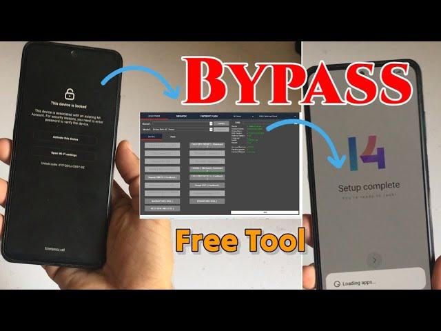 Bypass Mi Account with One Click (Micloud Removal Free Tool )