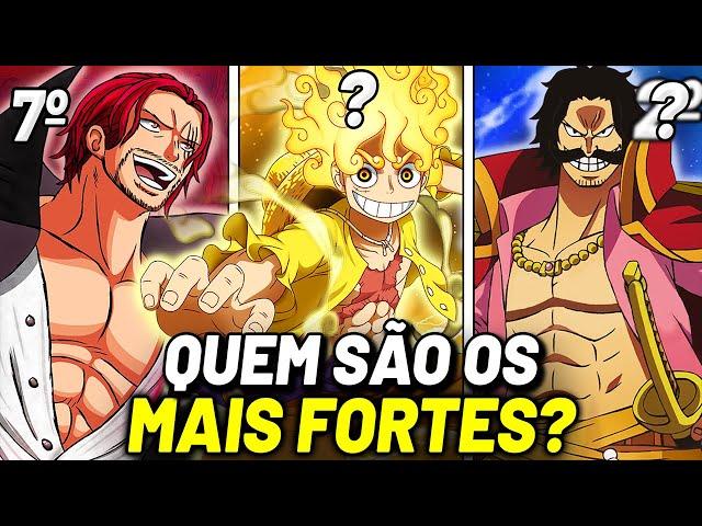 TOP 10 PERSONAGENS MAIS FORTES DE ONE PIECE