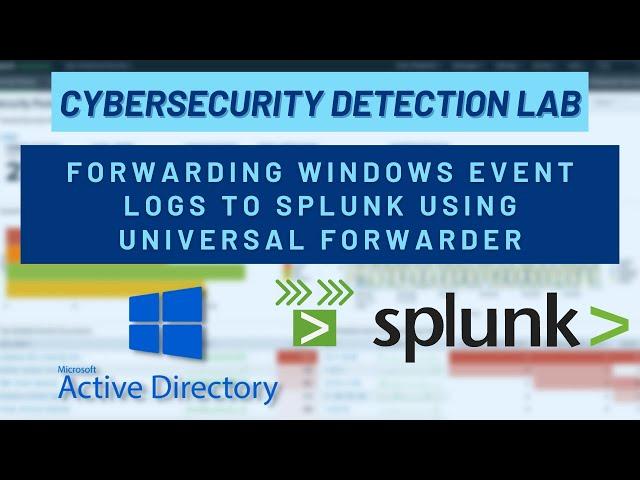 Cybersecurity Detection Lab: Forwarding Windows Event Logs to Splunk Using Universal Forwarder