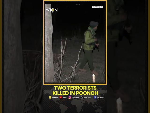 J&K: Two Terrorists Neutralized in Intense Firefight at Poonch Sector, Weapons Recovered | WION