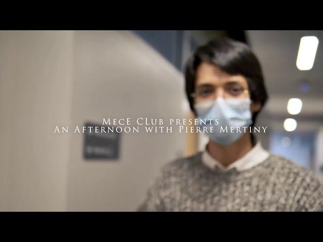 An Afternoon with Pierre Mertiny - Mechanical Engineering Club Open House video U of Alberta