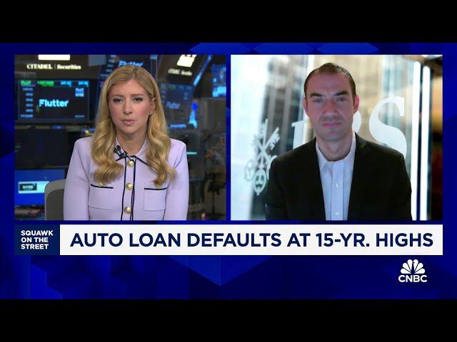 Take auto loan defaults with a 'grain of salt' in read on overall consumer health, says UBS' Mish