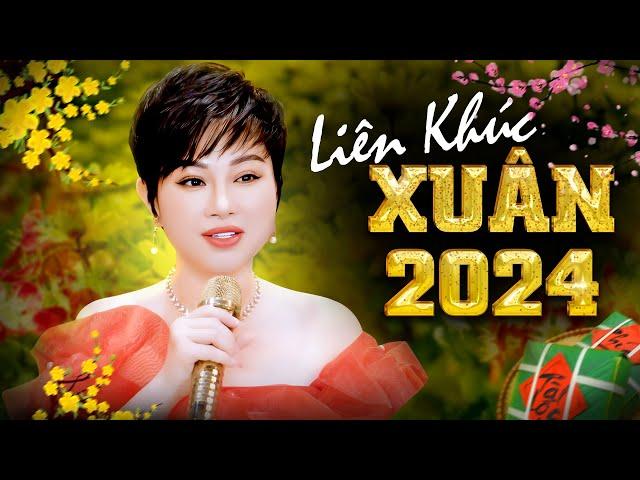 LIÊN KHÚC NHẠC XUÂN GIÁP THÌN MỚI NHẤT 2024 - Mùa Xuân Đó Có Em , Cánh Thiệp Đầu Xuân | Mỹ Linh