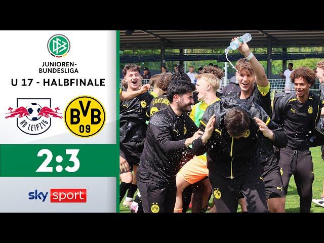 RB Leipzig - Borussia Dortmund | U17 Bundesliga | Halbfinale 2 - Rückspiel