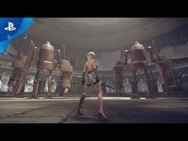 NieR: Automata - 3C3C1D119440927 CEO Boss Fight | PS4