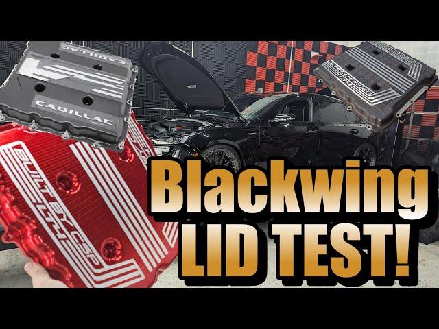 CT5-V Blackwing Supercharger Lid Test!