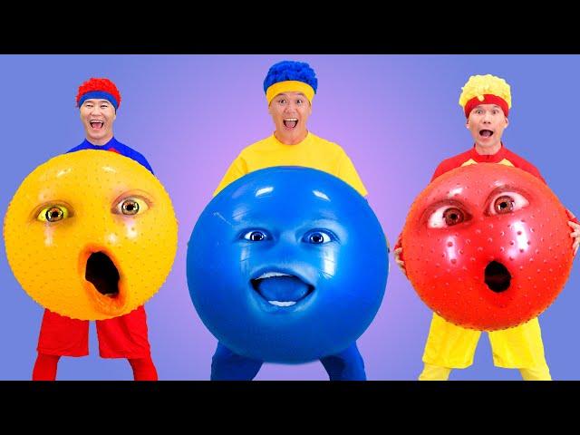 Taka Dance with Balloons! | D Billions Kids Songs