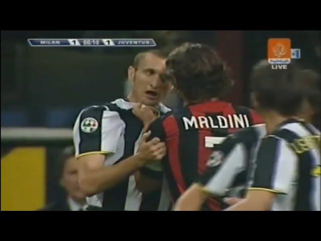 Maldini made Chiellini rethink his life