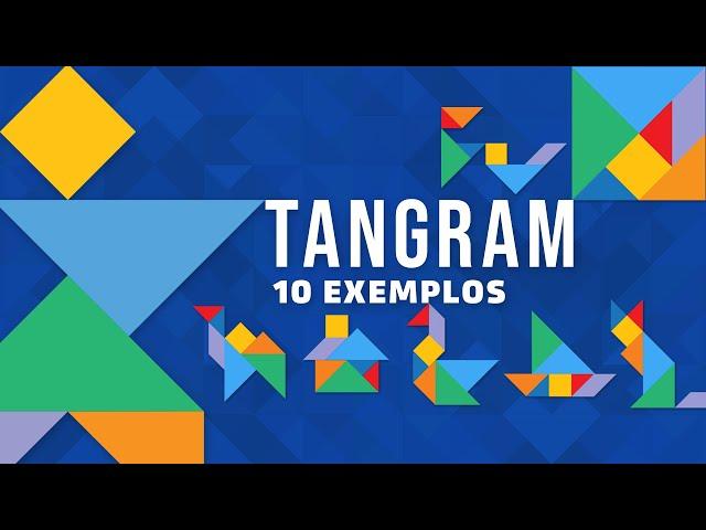 Tangram - Jogo - 10 exemplos