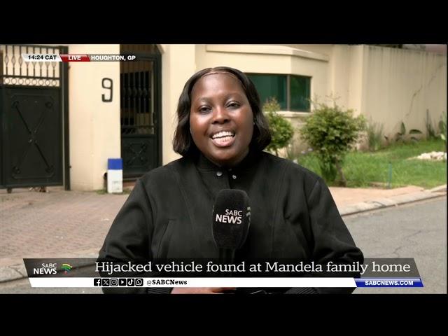 Five arrested for possession of hijacked car found at Mandela family home