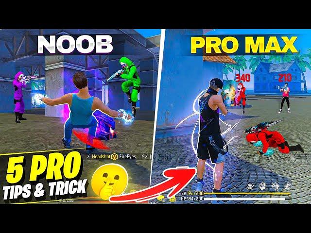 Top 5 SHOCKING  Tips And Tricks in Free Fire || FireEyes Gaming