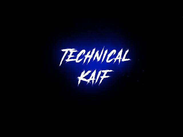 My New 3D Intro | YouTube intro | Technical Kaif Intro | Kaif Ansari | #short