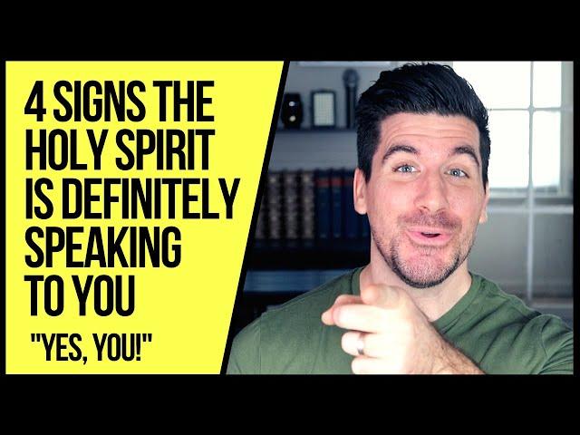 The Holy Spirit Truly Is Speaking to You If . . .