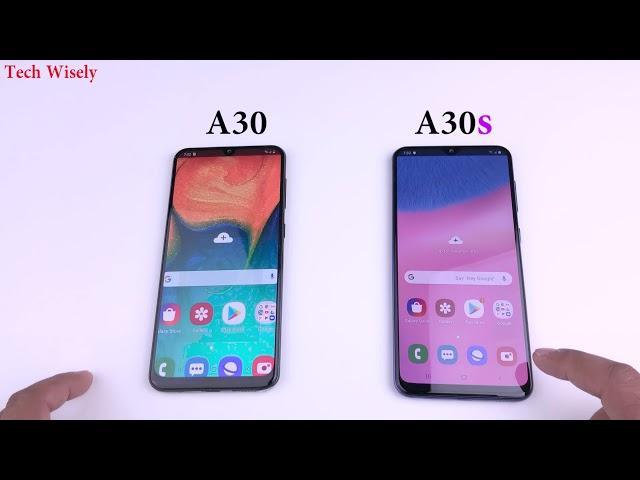 SAMSUNG A30s vs A30 | Speed Test & Size Comparison