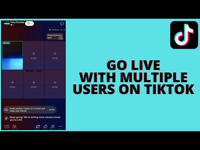 Use Multi Guest Layout On Tiktok Live