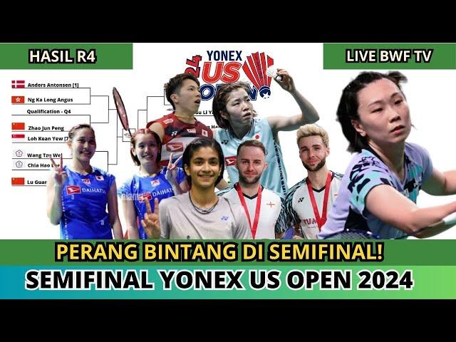 JADWAL SEMIFINAL US OPEN 2024~JEPANG DOMINAN! #usopen2024