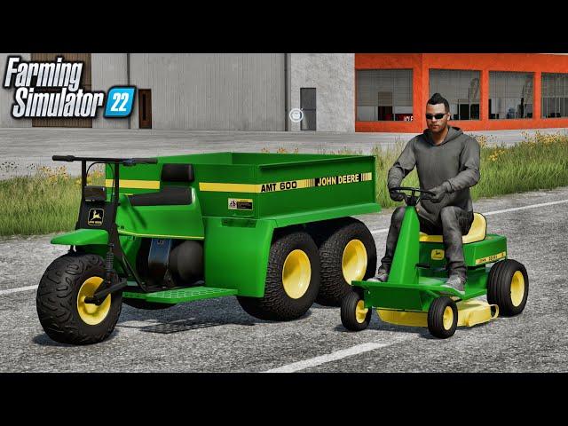 New Mods - John Deere 5-Wheeler & Riding Mower, Carraro Update, & more! (14 Mods)