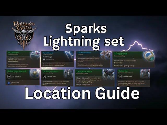 Sparkswall & Lightning Set Location Guide - Baldurs gate 3