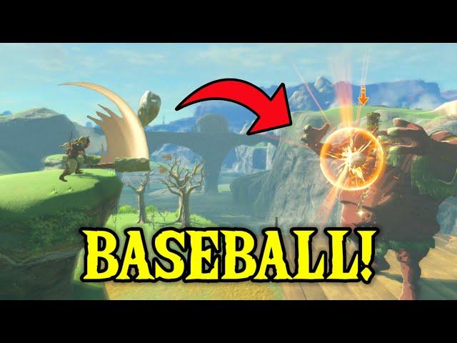 Link Plays HINOX BASEBALL! | Zelda: Tears of the Kingdom