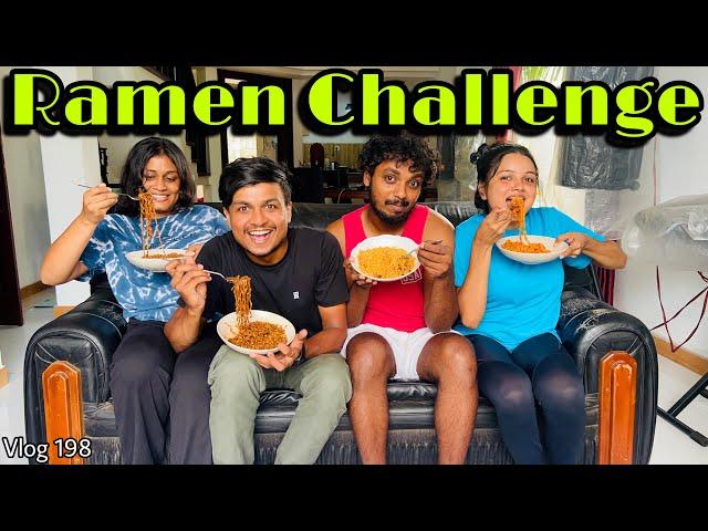 සෙවනගල Milkshake එක | Ramen Challenge | Couple Challenge