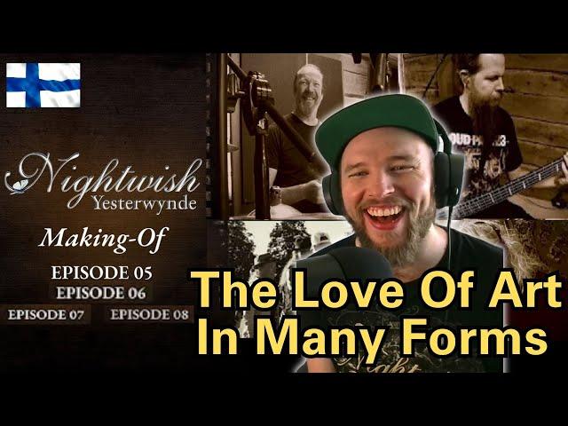 Nightwish - Yesterwynde (Making Of Documentary Part 5, 6, 7, & 8) | Reaction /Review #finland