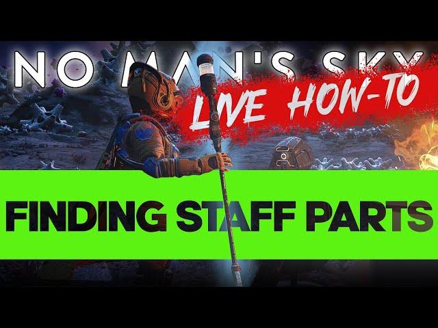 LIVE: Staff Parts Hunting  |  No Man's Sky 2023