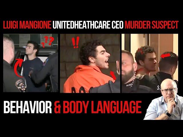 Luigi Mangione UnitedHealthCare CEO Murder Suspect: Behavior and Body Language