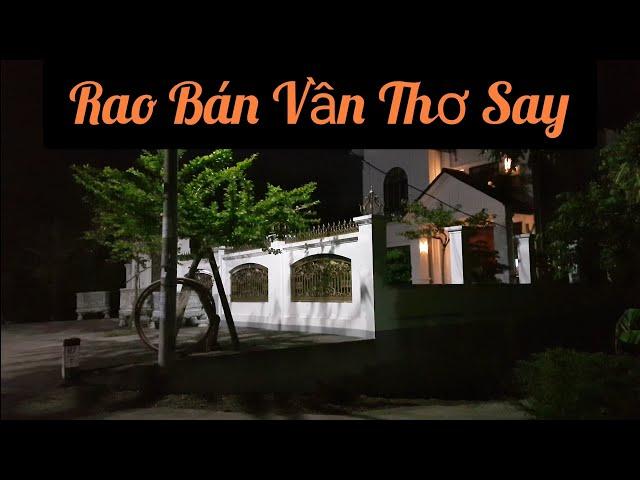 Rao Bán Vần Thơ Say - Hà Thanh Tâm