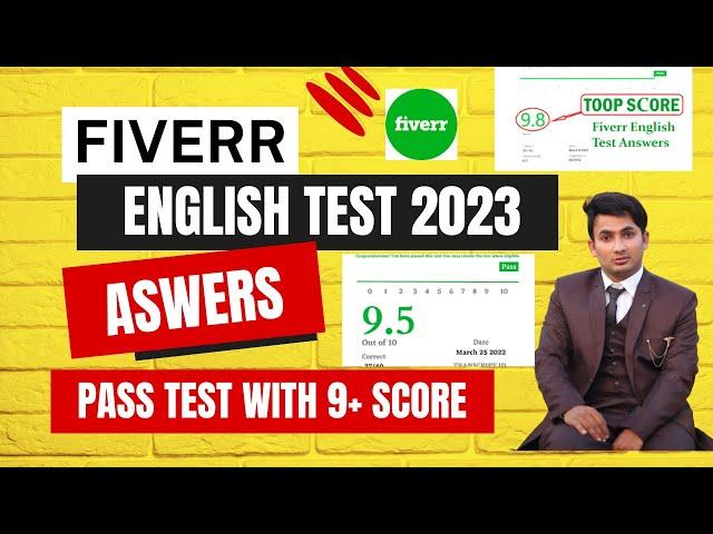 Fiverr English Test 2023: Get Certified Like a Pro  How to pass fiverr English test 2023 ????