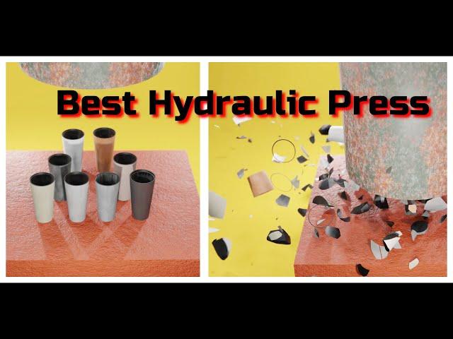 Best Hydraulic Press and break- Satisfying #oddly