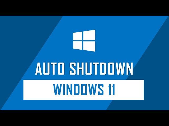 How to Auto Shutdown Windows11 Computer | Windows Task Scheduler