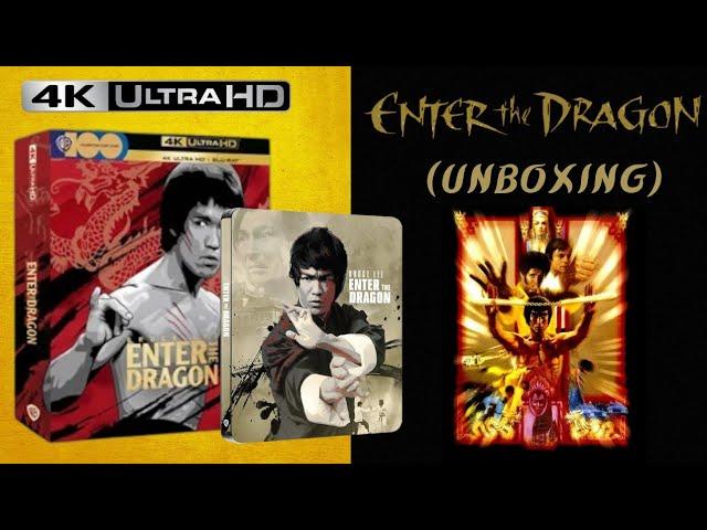 Enter The Dragon 4k Ultra HD Bluray Collector's Edition Unboxing. (Limited To 3000)