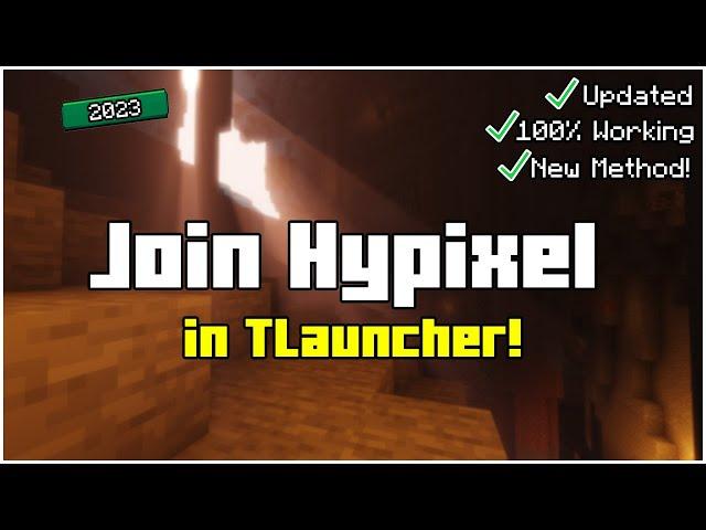 How To Join Hypixel in Minecraft TLauncher | How To Play Hypixel on TLauncher (2024)