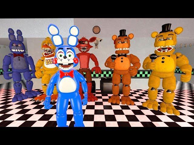 КАКОЙ АНИМАТРОНИК САМЫЙ КРУТОЙ FNAF COOP ► Garry's Mod