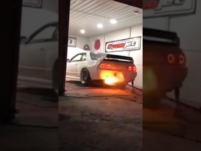 Gtr R32 Dyno run Stutututu Turbo whistles + anytilags