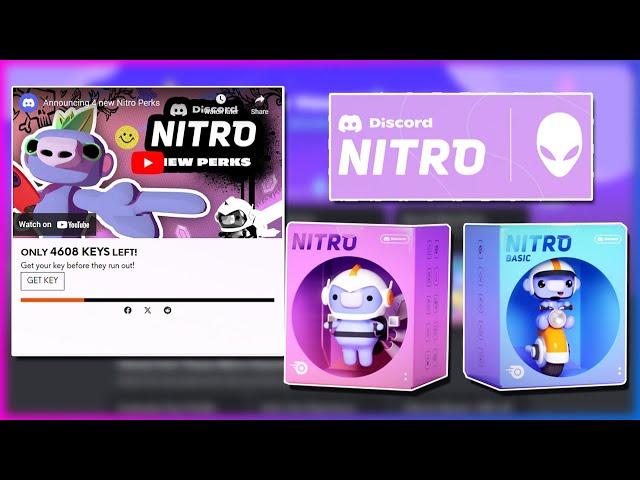 Alienware X Discord Nitro 1 MONTH FREE NITRO Promotion 2024