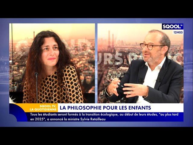 La Quotidienne (26/10/2022): Les enfants, des philosophes sans le savoir ?