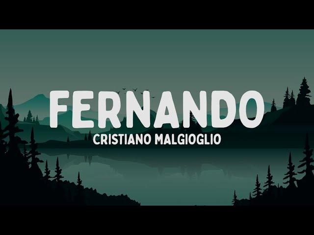 Cristiano Malgioglio - FERNANDO (Testo/Lyrics)