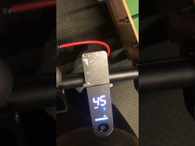 Xiaomi M365 Electric Scooter’s speed unlocked from 25KM/H to 45KM/H