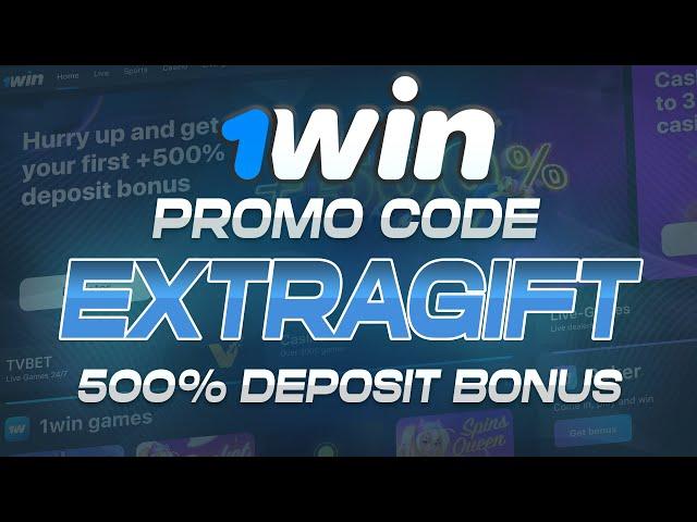 1win promo code 'EXTRAGIFT' - Deposit Bonus