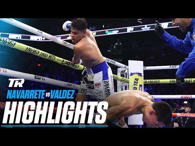 Emanuel Navarrete Delivers Oscar Valdez A Classic BEATDOWN | FIGHT HIGHLIGHTS