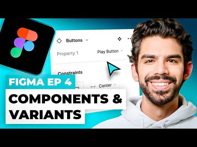 How to use Figma Components & Variants?