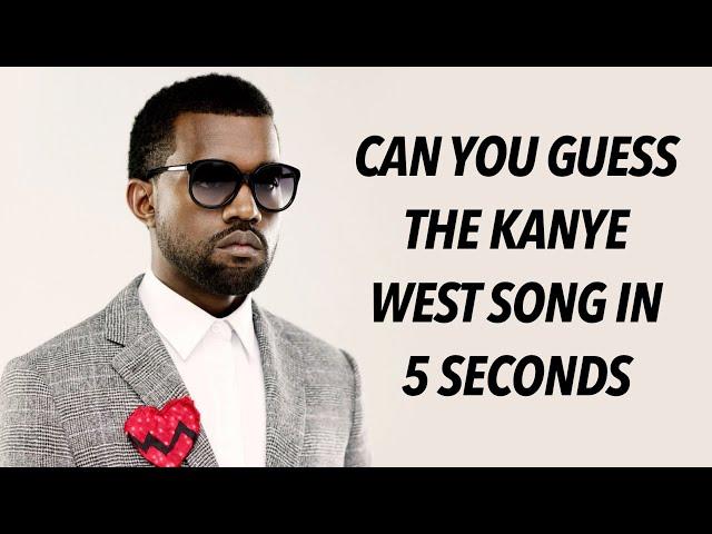 Try To Guess The Kanye West Song In 5 Seconds (True Fan Test)