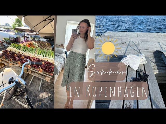 ENDLICH WOHNE ICH DIREKT AM MEER & Sommervibes in Kopenhagen I Vlog 39