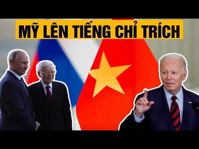 Mỹ công kích Việt Nam vì công khai tiếp đón Tổng thống Putin