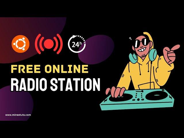 How to Start an Online Radio Station for Free | 24/7 Broadcast