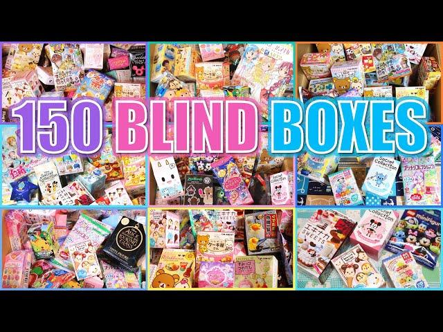 Unboxing 150 Toy Blind Boxes | Tsum Tsum | Anime | Disney | Re-Ment | Sanrio | Rilakkuma